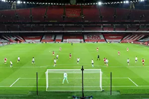Empty Glory: Arsenal vs Manchester City at the Deserted Emirates Stadium (2020-21)