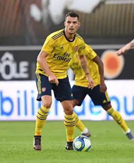 Granit Xhaka in Action: Angers vs Arsenal Pre-Season Friendly, 2019