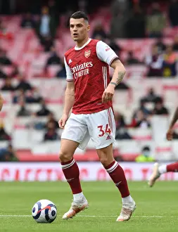 Granit Xhaka: In Action for Arsenal Against Brighton & Hove Albion (Premier League 2020-21)