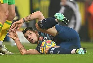 Granit Xhaka: In Action for Arsenal against Norwich City, Premier League 2021-22