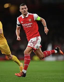 Granit Xhaka in Action: Arsenal Takes on FK Bodo/Glimt in Europa League 2022-23