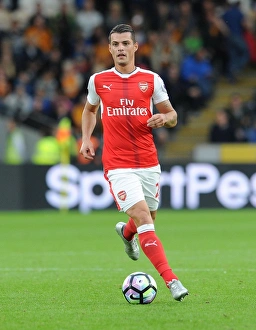 Granit Xhaka: In Action for Arsenal vs. Hull City, Premier League 2016-17