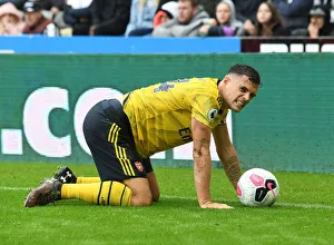 Newcastle United V Arsenal 2019-20 Prints: Granit Xhaka in Action: Arsenal vs. Newcastle United, Premier League 2019-20