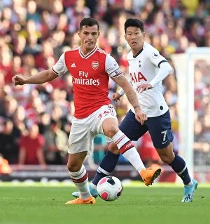 Granit Xhaka in Action: Arsenal vs. Tottenham, Premier League 2019-20