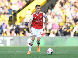 Granit Xhaka in Action: Arsenal vs. Watford, Premier League 2019-20