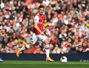 Granit Xhaka in Action: Arsenal vs. AFC Bournemouth, Premier League 2019-20
