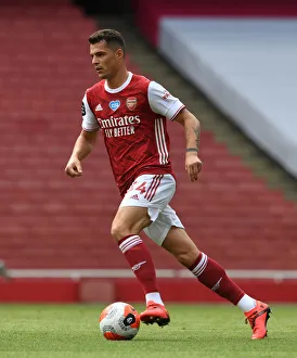 Granit Xhaka in Action: Arsenal vs. Watford, Premier League 2019-2020