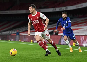 Granit Xhaka in Action: Arsenal vs. Chelsea, Premier League 2020-21