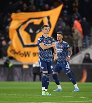 Granit Xhaka in Action: Arsenal vs. Wolverhampton Wanderers, Premier League 2021-22