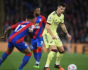 Granit Xhaka in Action: Arsenal vs. Crystal Palace, Premier League 2021-22