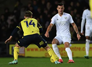 Granit Xhaka in Action: Arsenal vs. Oxford United, FA Cup 2023