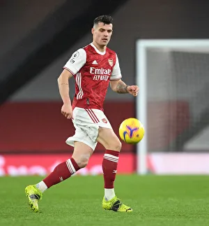 Granit Xhaka in Action: Arsenal vs Leeds United, Premier League 2020-21