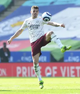 Granit Xhaka in Action: Arsenal vs Leicester City Showdown at The King Power Stadium