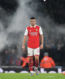 Granit Xhaka in Action: Arsenal vs Manchester City, Premier League 2022-23