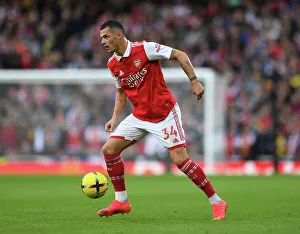 Granit Xhaka in Action: Arsenal vs Nottingham Forest, Premier League 2022-23