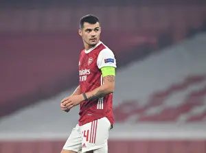 Granit Xhaka in Action: Arsenal's Europa League Battle against Molde FK (2020-21)