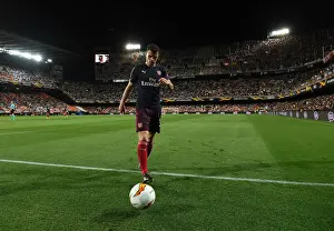 Granit Xhaka in Action: Arsenal's Europa League Semi-Final Showdown vs Valencia