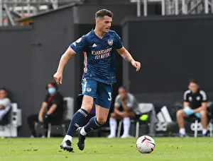 Granit Xhaka in Action: Arsenal's Midfield Maestro Shines Against Fulham, Premier League 2020-21