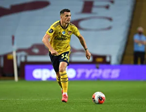 Granit Xhaka: In Action Against Aston Villa, Premier League 2019-2020