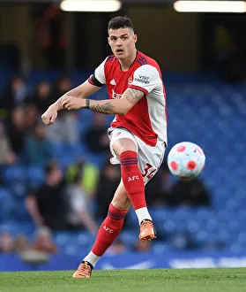 Granit Xhaka in Action: Chelsea vs. Arsenal, Premier League 2021-22