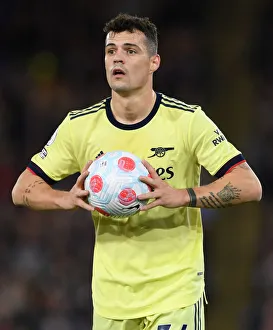 Granit Xhaka in Action: Crystal Palace vs Arsenal, Premier League 2021-22