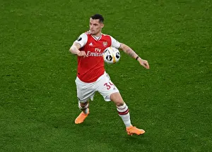 Granit Xhaka (Arsenal). Arsenal 1:2 Eintracht Frankfurt