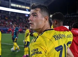 Granit Xhaka (Arsenal). Arsenal 2:1 Bayern Munich
