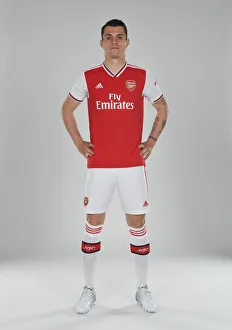 Granit Xhaka of Arsenal. Arsenal Training Ground