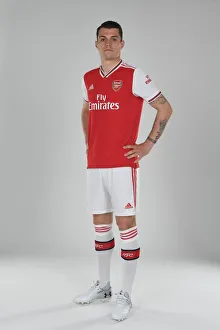 Granit Xhaka of Arsenal. Arsenal Training Ground