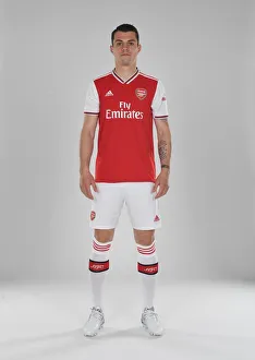 Granit Xhaka of Arsenal. Arsenal Training Ground