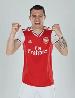 Granit Xhaka of Arsenal. Arsenal Training Ground