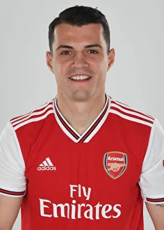 Granit Xhaka of Arsenal. Arsenal Training Ground