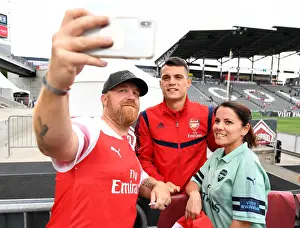 Granit Xhaka of Arsenal Prepares for Colorado Rapids Clash