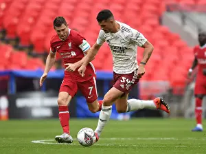 Granit Xhaka: Arsenal Star in Action against Liverpool - FA Community Shield 2020-21