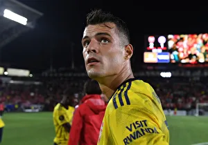 Granit Xhaka: Arsenal Star in Action vs. Bayern Munich, International Champions Cup 2019