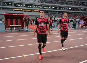 Bayern Munich V Arsenal 2017-18 Prints: Granit Xhaka: Arsenal Star Faces Off Against Bayern Munich in Shanghai Pre-Season Friendly