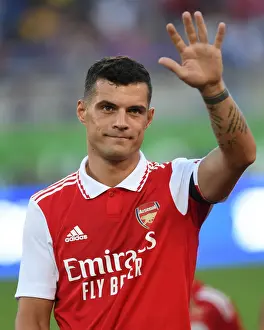 Granit Xhaka: Arsenal Star Shines in Florida Cup Match Against Chelsea
