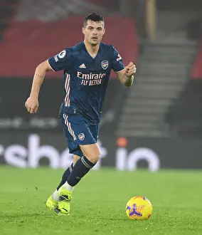 Granit Xhaka: Arsenal Star at Empty Southampton Stadium - Premier League 2020-21