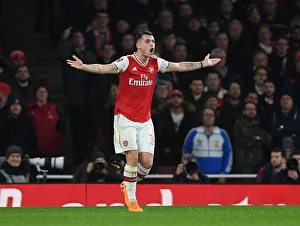 Granit Xhaka: Arsenal vs. Leeds United, FA Cup Third Round