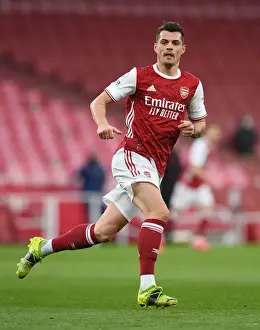 Granit Xhaka: Arsenal vs. Tottenham Premier League Showdown, London 2021