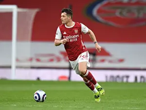 Granit Xhaka: Arsenal vs. Tottenham Showdown in London's Premier League Clash, 2021
