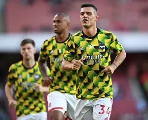 Granit Xhaka: Arsenal's Focus Ahead of Arsenal v Aston Villa (2022-23)