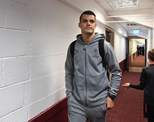 Granit Xhaka: Arsenal's Midfield Maestro at Burnley, 2017-18