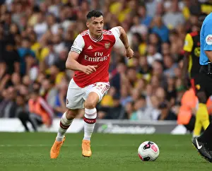 Granit Xhaka: Arsenal's Midfield Maestro Dazzles in Premier League Showdown vs. Watford