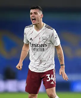 Granit Xhaka: Arsenal's Midfield Maestro Dazzles in Premier League Victory Against Brighton & Hove Albion