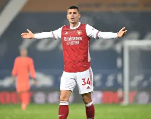 Granit Xhaka: Arsenal's Midfield Maestro Dazzles in Premier League Victory over West Bromwich Albion