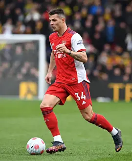 Granit Xhaka: Arsenal's Midfield Maestro Dominates Premier League Clash vs. Watford, 2021-22