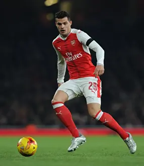 Granit Xhaka: Arsenal's Midfield Maestro in EFL Cup Battle Against Southampton