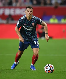 Granit Xhaka: Arsenal's Midfield Maestro Shines in 2021-22 Premier League Debut against Brentford