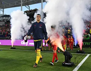 Granit Xhaka: Arsenal's Midfield Maestro Shines in International Champions Cup Match Against Bayern Munich